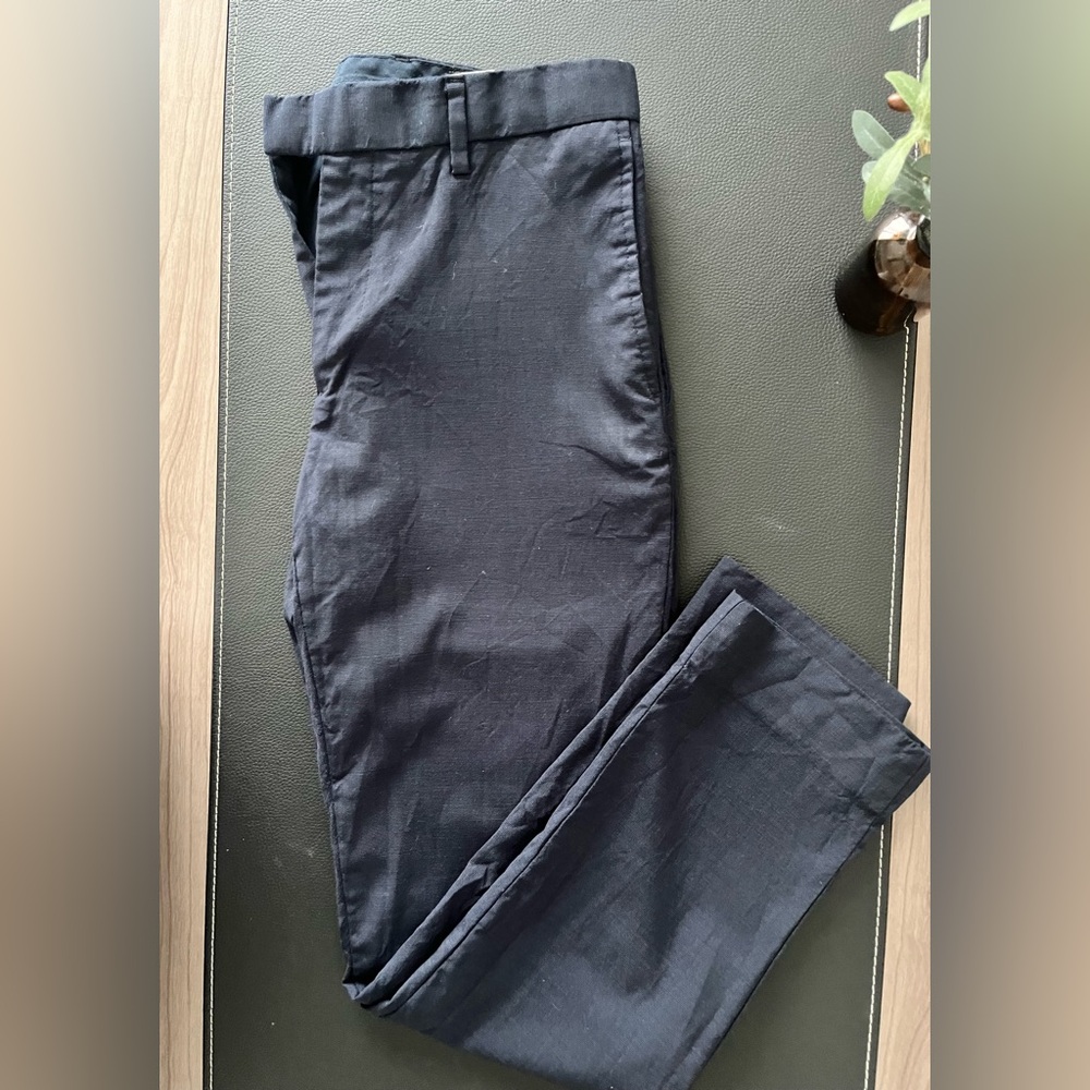 Banana Republic Women's Navy Straight Leg Pants